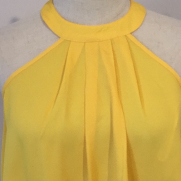 Temt yellow halter top - Picture 2 of 8